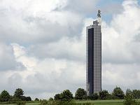 Landschaften 108  Turm der Schapfenm&uuml;hle bei Ulm am 31.05.2014