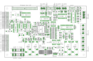 Bestückung für PCB1: Controller-Board