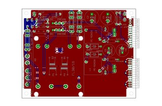 Layout für PCB3: Schaltnetzteil