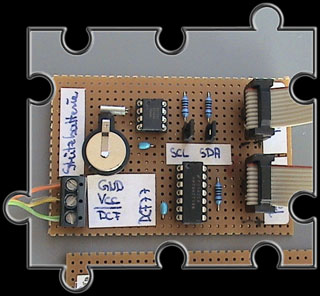 Beschaltung des DCF77 Moduls