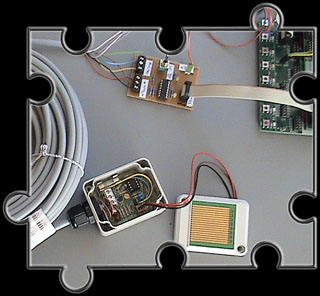 Regensensor im Verbund