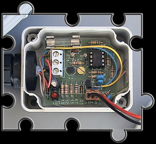 Details des Regensensors