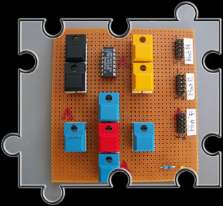 Prototyp Tastenmatrix