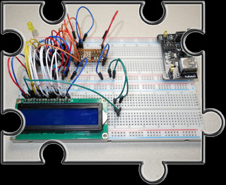Laboraufbau ATmega8