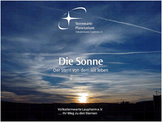 Die Sonne - der Stern von dem wir leben